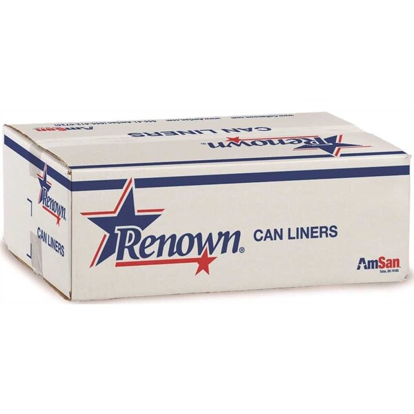 15 Gal. 0.70 mil 24 in. x 32 in. Black Can Liner, 500PK